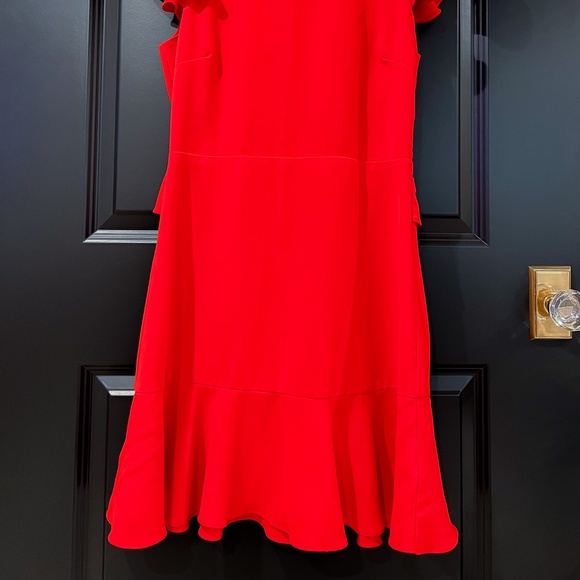 Sugarlips Red Ruffled Dress - Picture 3 of 6